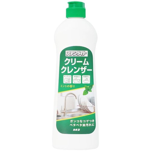 設備・機械用洗剤 ステンライトクリームクレンザーミントの香り カネヨ石鹸画像