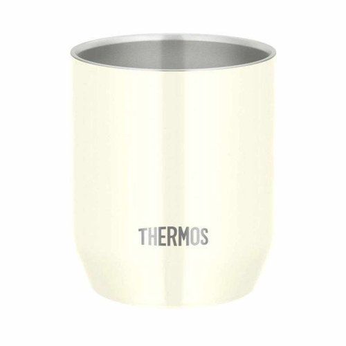 タンブラー サーモス thermos 真空断熱カップ 280ml パステルカラー ステンレス バニラ画像