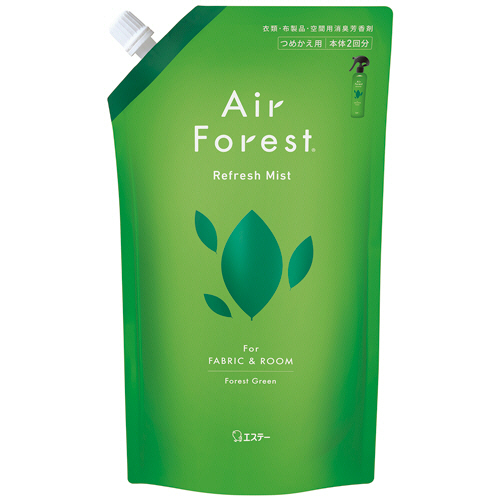 Air Forest Refresh Mist ﾌｫﾚｽﾄｸﾞﾘｰﾝの香り つめかえ用 540mL 1個画像