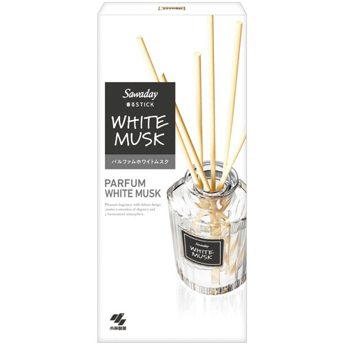 ｻﾜﾃﾞｰ 香るｽﾃｨｯｸ ﾊﾟﾙﾌｧﾑ ﾎﾜｲﾄﾑｽｸ 本体 70mL 1ｾｯﾄ画像