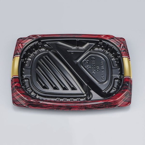 シーピー化成 弁当容器 CBFNビルト7-1 ボルドG 本体画像