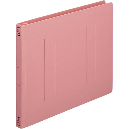 フラットファイル＜ＰＰ＞　Ａ４横　桃　１０冊画像