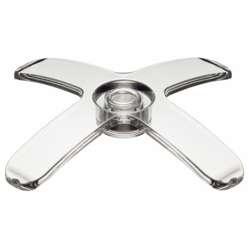 ﾏｸﾞﾈｯﾄﾊﾞｰ ﾍﾟｹﾋﾟﾀ ｸﾛｽﾊﾞｰﾀｲﾌﾟ 幅86×奥行86×高さ12mm 透明 1個画像