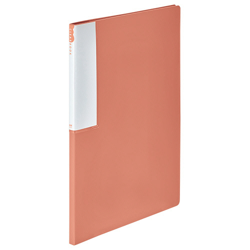 ｸﾘﾔｰﾌﾞｯｸ(再生PP) A4ﾀﾃ 12ﾎﾟｹｯﾄ 背幅10mm ﾚｯﾄﾞ 1ｾｯﾄ(10冊)画像