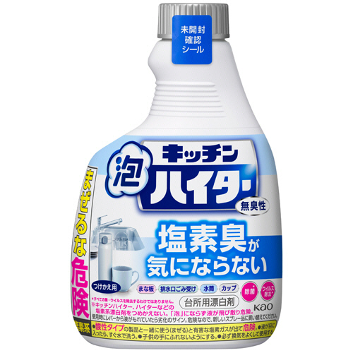 ｷｯﾁﾝ泡ﾊｲﾀｰ 無臭性 つけかえ用 400mL 1本画像