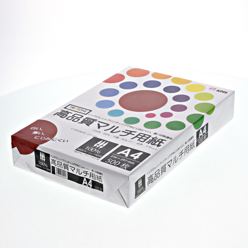 エイピーピー・ジャパン コピー用紙 高品質マルチ用紙 A4 500枚画像