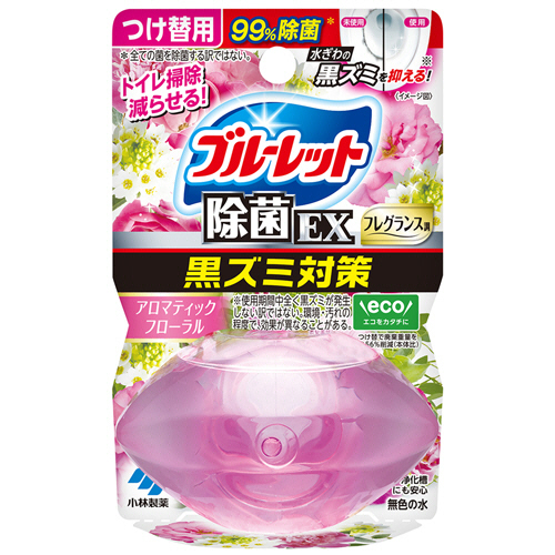 液体ﾌﾞﾙｰﾚｯﾄおくだけ 除菌EX ﾌﾚｸﾞﾗﾝｽ ｱﾛﾏﾃｨｯｸﾌﾛｰﾗﾙ つけ替用 67ml 1個画像