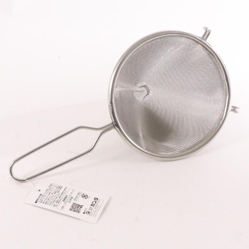 お茶用品 kan 18-8三角ストレーナー 中画像