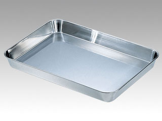 18-8 浅型角バット10枚取画像