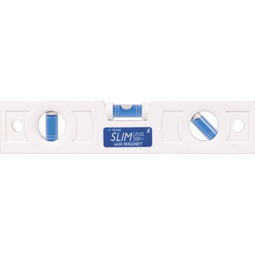 ｽﾘﾑﾚﾍﾞﾙ200mm白ﾏｸﾞﾈｯﾄ付 1本画像