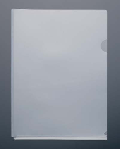 クリヤーホルダー厚とじＡ４　乳白　１０枚画像