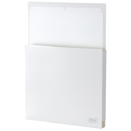 ｾﾊﾟﾙ ﾏｸﾞﾗｯｸ A4ﾀﾃ型 仕切りｼｰﾄ2枚付 ﾎﾜｲﾄ 1個画像