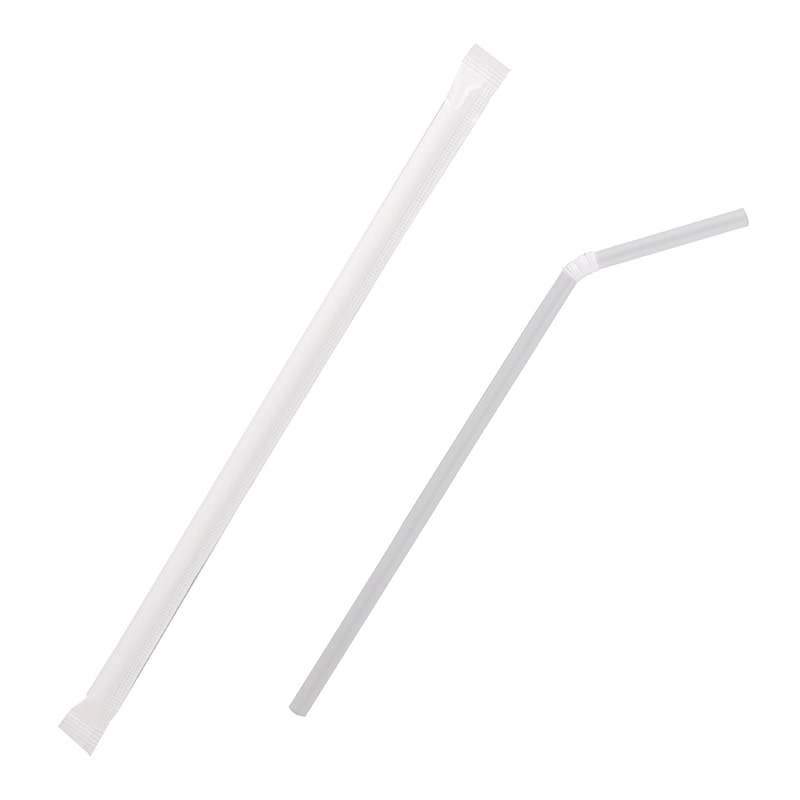 ヘイコーフレキシブルストロー６ｘ２１　クリア　単袋