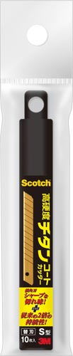 スコッチ　チタンコートカッタープロ替刃Ｓ　１０枚入画像