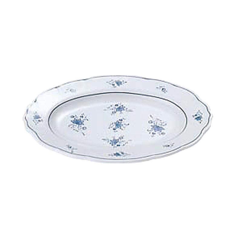 メラミン食器 ビューティフラワー BF-10 小判皿8吋 エンテック画像