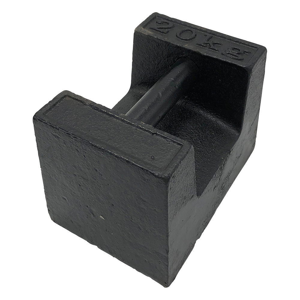 枕型分銅（鋳鉄製）画像