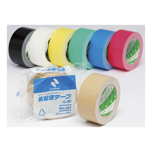 カラータイプで梱包物の識別に最適な布テープ