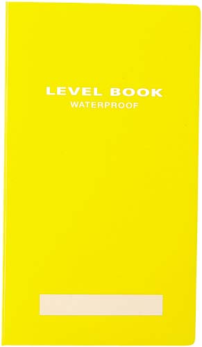 測量野帳ブライトカラー　レベル合成紙　黄×５冊画像