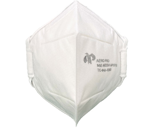 Aeropro　N95マスク　折りたたみ式　台湾製　30枚入画像