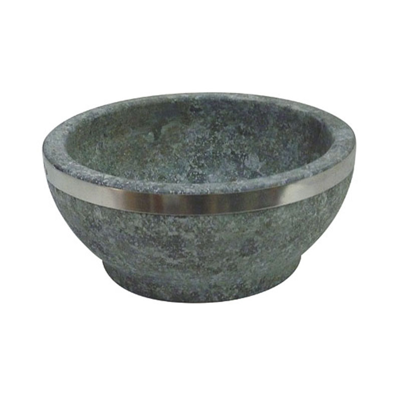 テーブル用品 ステン巻石焼ビビンバ器 B-016R 16cm画像