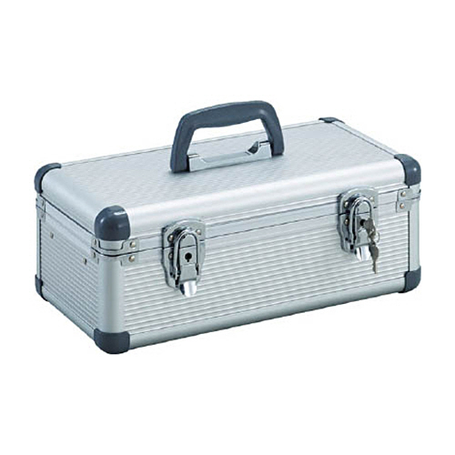 ｱﾙﾐｹｰｽ 中皿付 339×162×127 ｼﾙﾊﾞｰ 1個画像