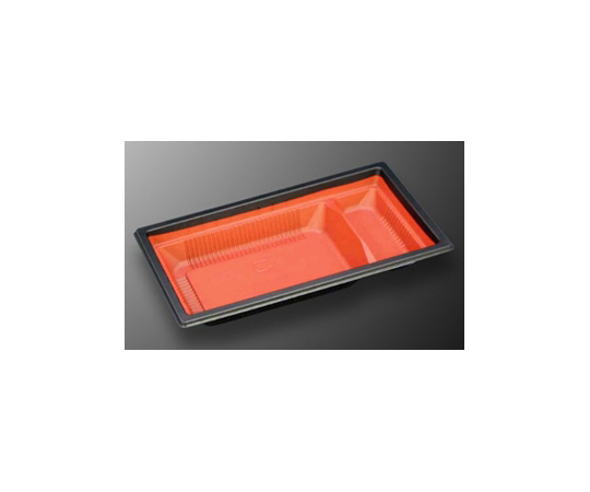 弁当容器 CT WF-302-32 赤黒-BK身L 600枚画像