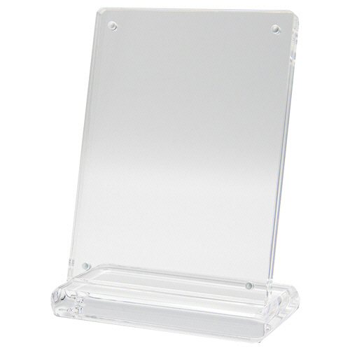 ｱｸﾘﾙｽﾀﾝﾄﾞﾌﾟﾚﾐｱL型 A6ﾀﾃ ｸﾘｱ 1個