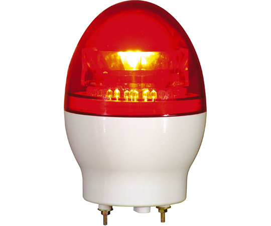 中型LED回転灯　ニコフラッシュ　DC12V　赤　回転/点滅切り替え式画像