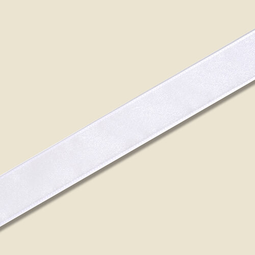 HEIKO Fオーガンジーリボン 24mm幅×30m巻 白画像