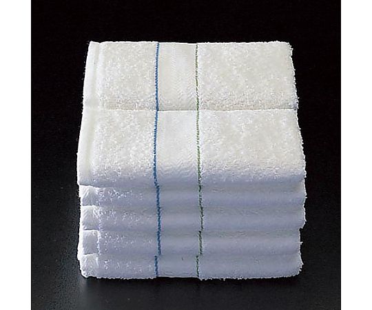 340x 900mm/280匁 タオル(ソフト) 柔らかい質感と鮮やかな色合いのタオルが1枚広げられた様子