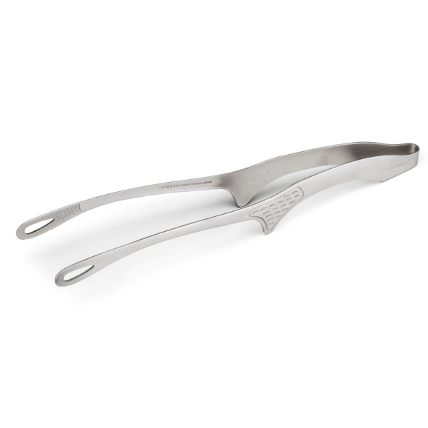 18-0 仙武堂 焼肉トング 足付き シルバー 大 トーダイ画像