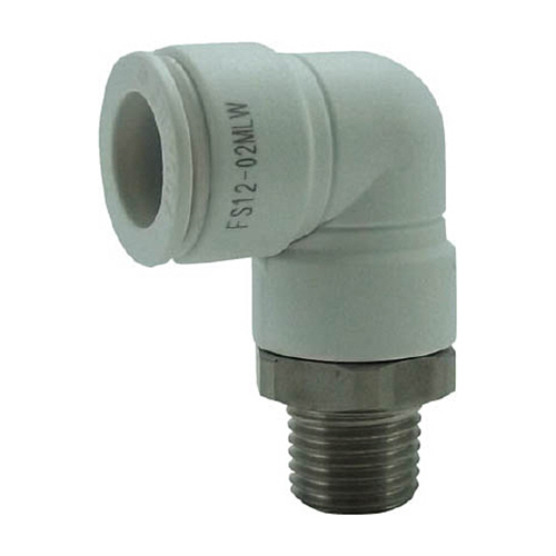 ﾀｯﾁｺﾈｸﾀｰﾌｧｲﾌﾞ ﾒｲﾙｴﾙﾎﾞ(ﾎﾜｲﾄﾎﾞﾃﾞｨｰ)12mm･R1/4 1個画像