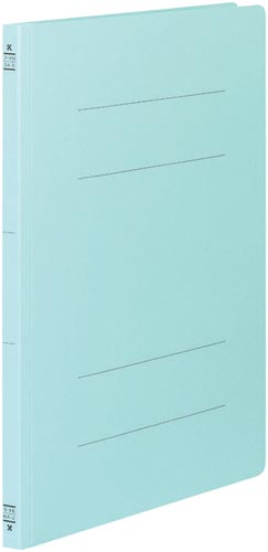 フラットファイルＶ樹脂とじ具　Ｂ４縦　青　１０冊画像