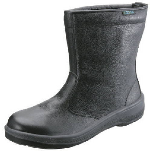 安全靴 半長靴 ECO44黒 26.0cm 1足画像