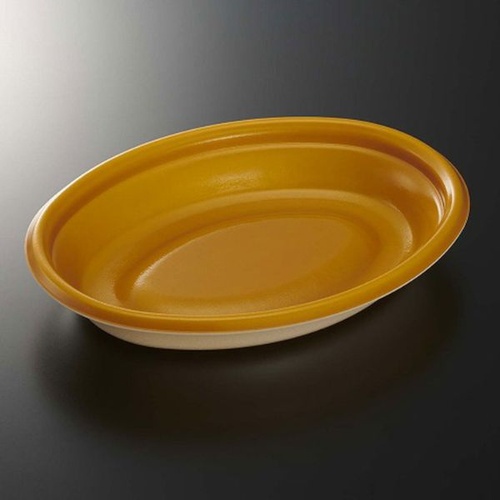 中央化学 惣菜容器 TP ボレノ M24-18 黄 本体画像