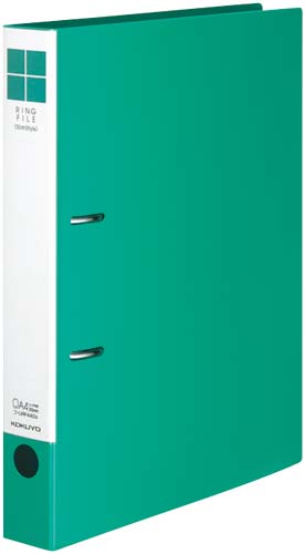 リングＦスリムスタイル緑Ａ４縦背幅４２ｍｍ１０冊画像