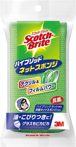 スコッチ・ブライトＴＭハイブリッドネットグリーン