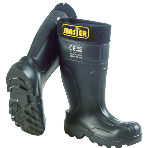 EVA防寒ｾﾌﾃｨﾌﾞｰﾂ Master ｺﾞﾑ底 26.0 ﾌﾞﾗｯｸ 1足画像