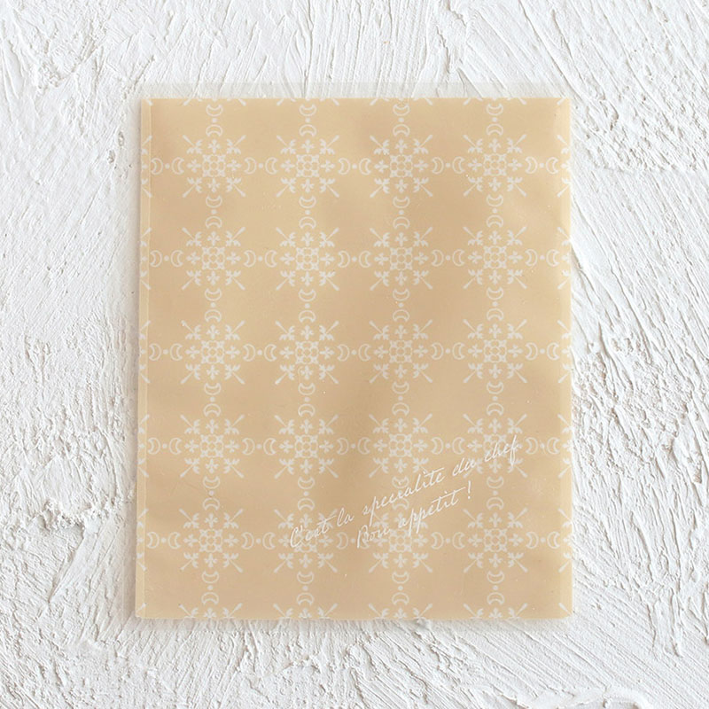 ９５５０８　ｃｏｔｔａ　ガス袋フラワー柄　ベージュ画像