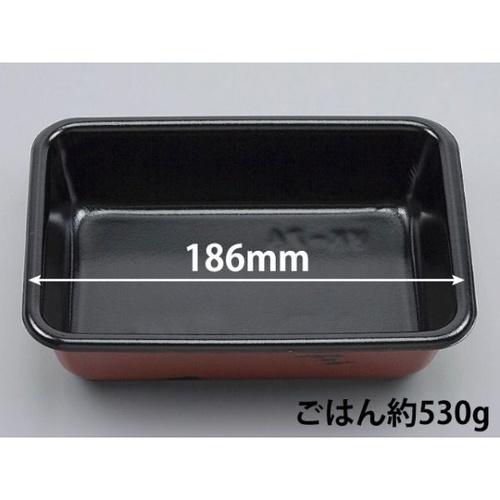 シーピー化成 どんぶり容器 VK-74 有明内黒 本体 発泡画像