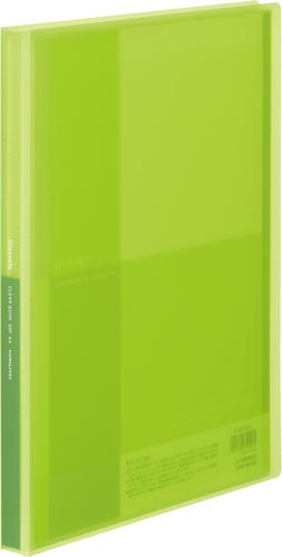 クリヤーブックグラッセルＡ４　４０枚　黄緑×１０画像