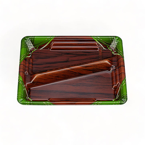 シーピー化成 弁当容器 TN味来8S-1 あやな緑 本体画像