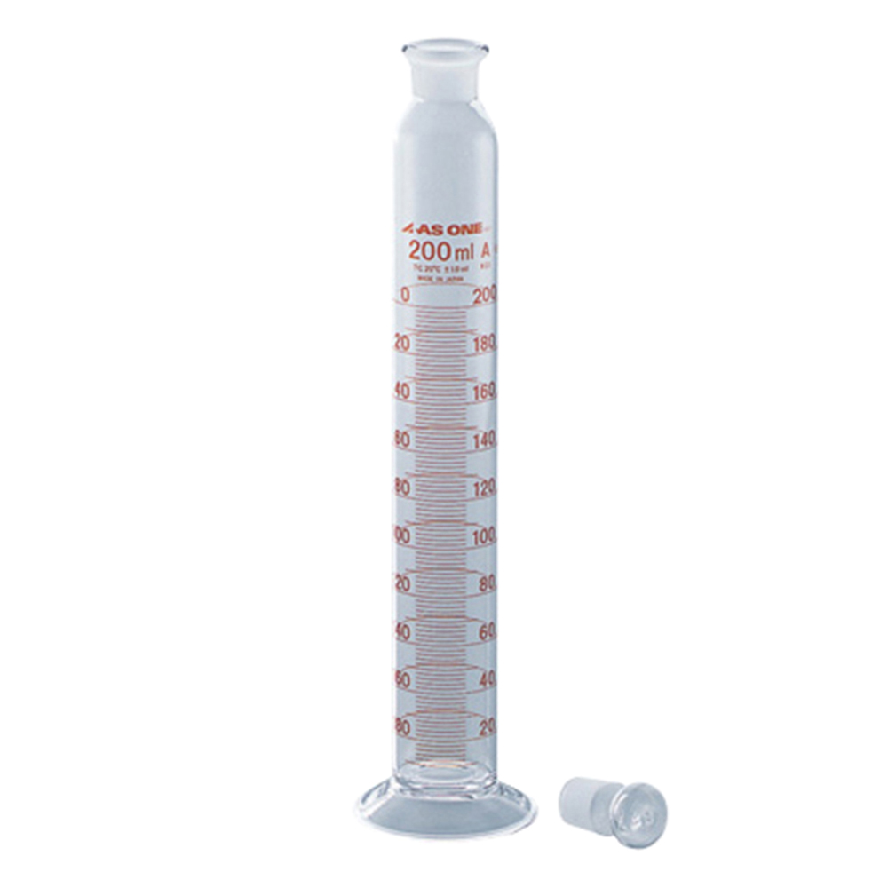有栓メスシリンダー　200mL画像
