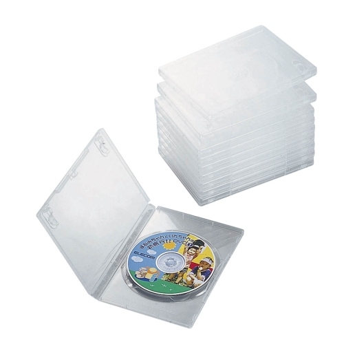 ＤＶＤトールケース（１０枚パック・クリア）画像