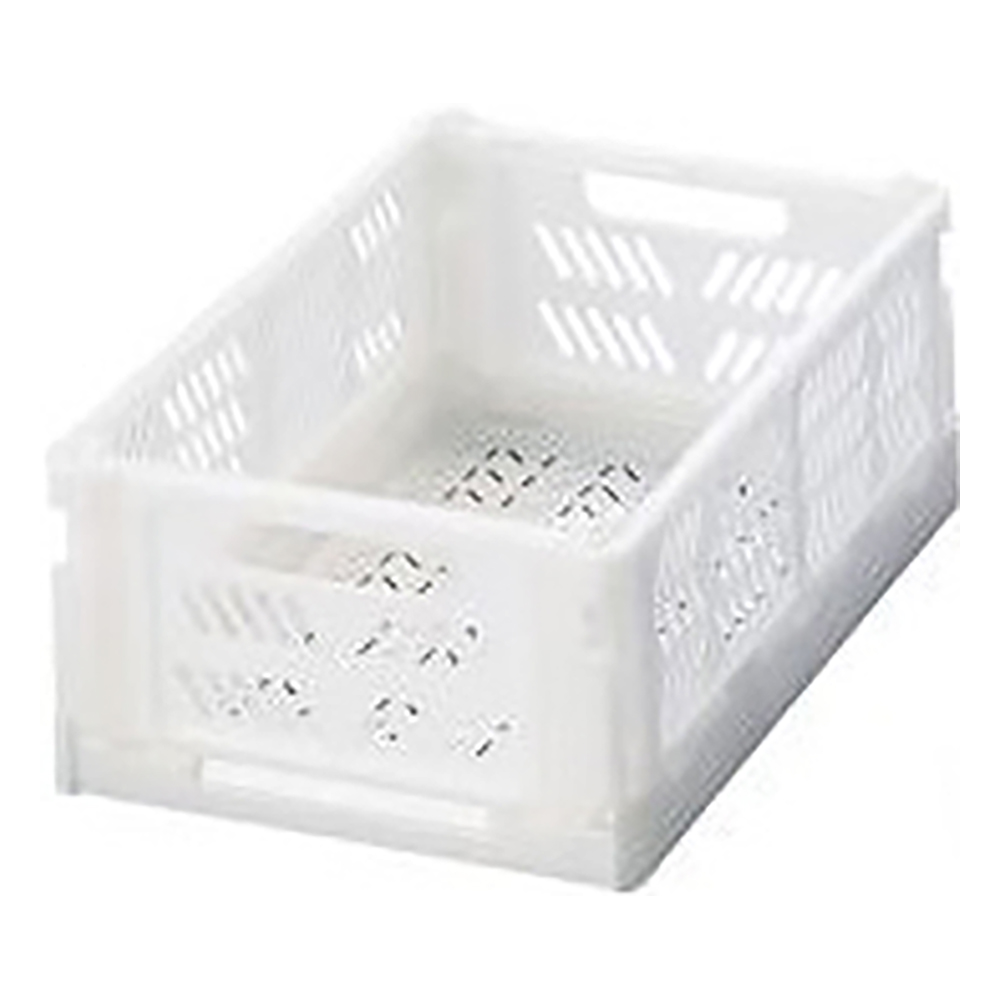 折りたたみコンテナ（コンパクト）　ホワイト