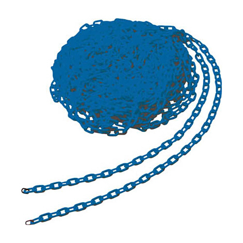 ﾌﾟﾗﾁｪｰﾝ 6mm×30m ﾌﾞﾙｰ 1個画像