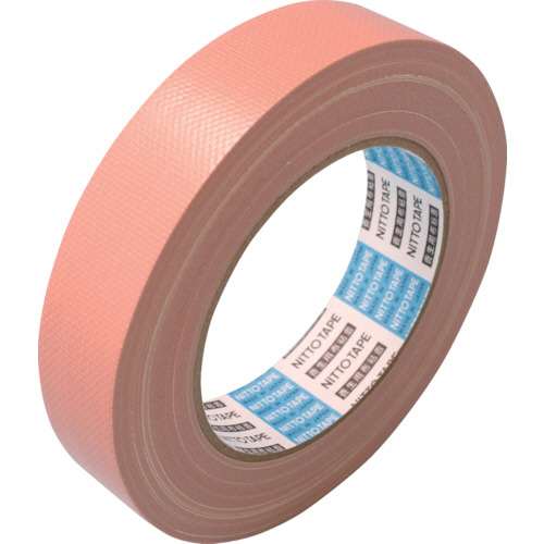 養生用布粘着ﾃｰﾌﾟ NO.7503 25mm×25m さんご 1巻画像