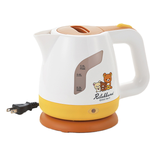 電気ケトル 0.8L リラックマ