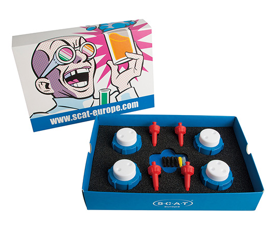 HPLC用安全システム　スターターキット （GL45ボトル用）