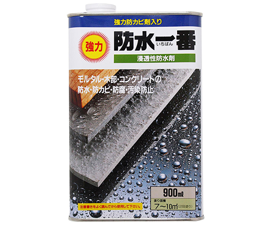 日本特殊塗料　nittoku　強力　防水一番　透明　900mL